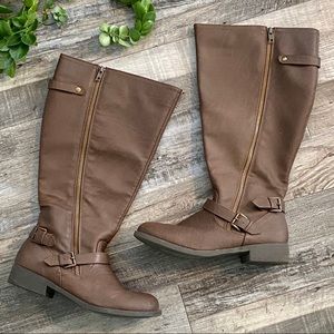 ⬇️ Wide Calf ‘Brash’ Tall Riding Boots - Payless